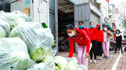 Airtech Thế Long hưởng ứng lời kêu gọi  Giải cứu nông sản của Liên đoàn lao động quận Long Biên