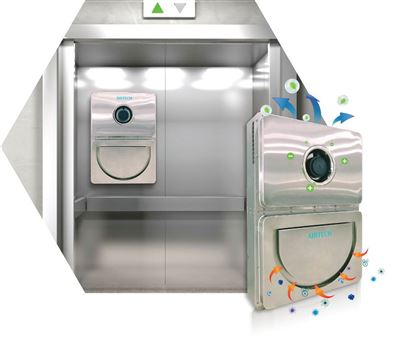 Máy khử khuẩn thang máy Airtech: Giải pháp phòng dịch Covid-19 hiệu quả 