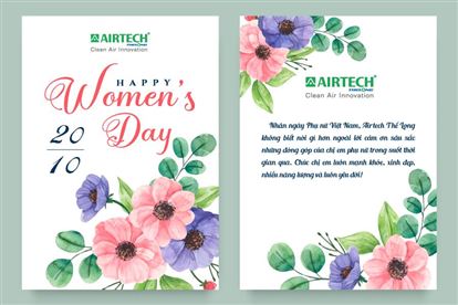 Thư chúc mừng ngày Phụ nữ Việt Nam 20-10 của Ban lãnh đạo công ty