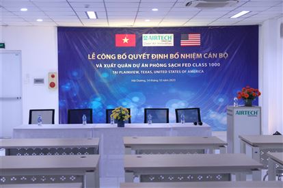 Lễ bổ nhiệm cán bộ và xuất quân dự án FED Class 1000, USA