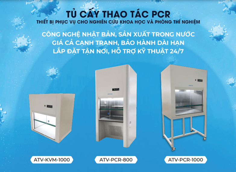 Cấu tạo tủ thao tác PCR