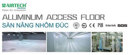 Sàn nâng nhôm đúc