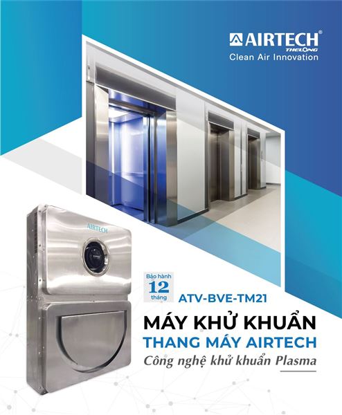 Máy khử khuẩn thang máy Airtech 