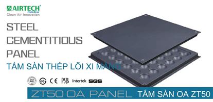 Tấm sàn thép lõi xi măng OA ZT50