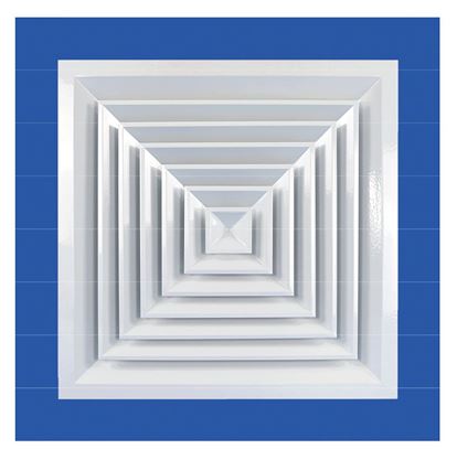 Cửa gió khuếch tán vuông góc