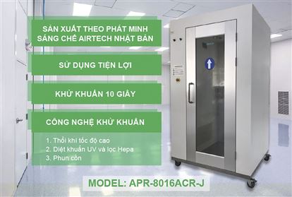 Máy khử khuẩn áp lực âm - APR-8016ACR-J