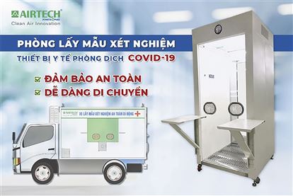 Phòng lấy mẫu xét nghiệm an toàn di động ATV-PXN-1819S